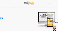 Desktop Screenshot of netbanana.it